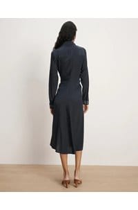 lex dress in navy multi 