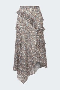 eleonora skirt in dove multi 