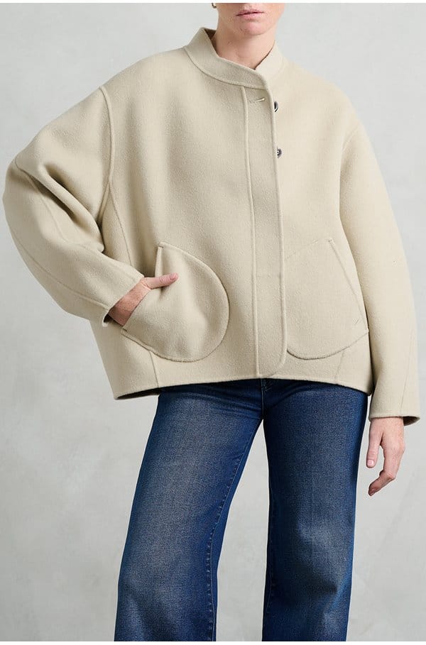 windsor jacket in craie 