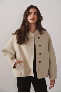 windsor jacket in craie 