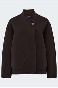 windsor jacket in aubergine