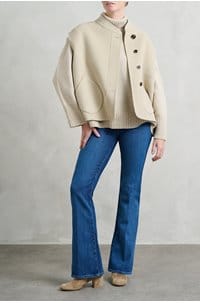 adeline jacket in craie