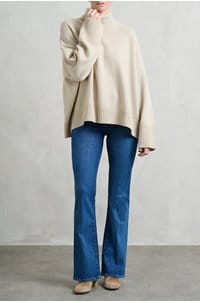 william jumper in ecru chine