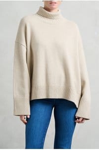 william jumper in ecru chine