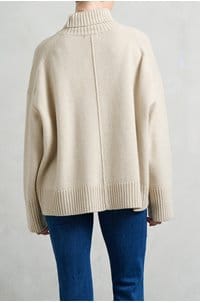 william jumper in ecru chine
