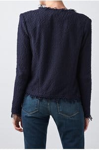 shavani jacket in navy 