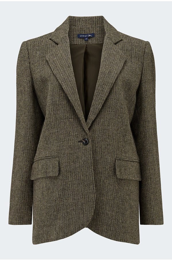 sevres coat in marron beige