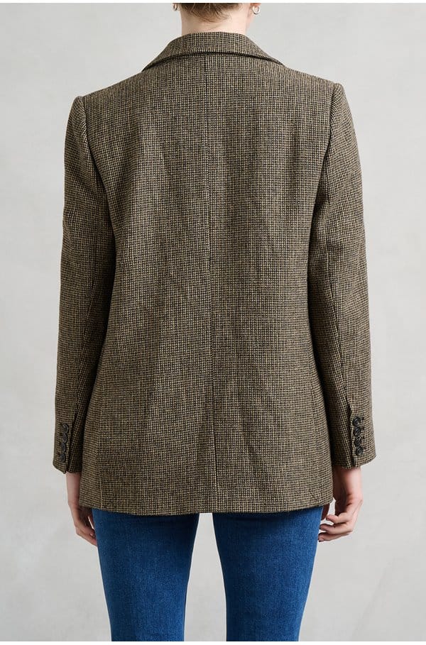 sevres jacket in marron beige