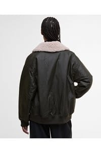 maxine wax jacket in olive 