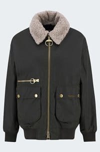 maxine wax jacket in olive 