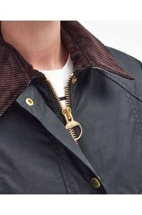 modern beadnell wax jacket in sage ancient