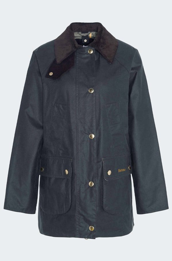 modern beadnell wax jacket in sage ancient 