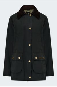 modern beadnell wax jacket in sage ancient 