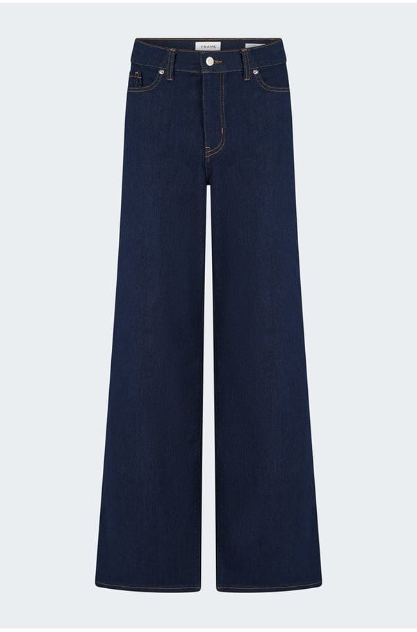 le slim palazzo long in rinse