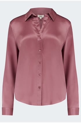Tyler Blouse in Dark Mauve