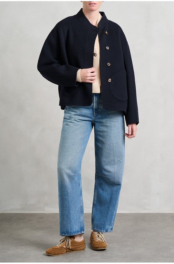 windsor jacket in deep navy