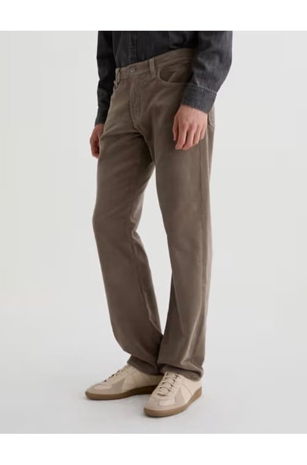 protege straight jean in industrial taupe