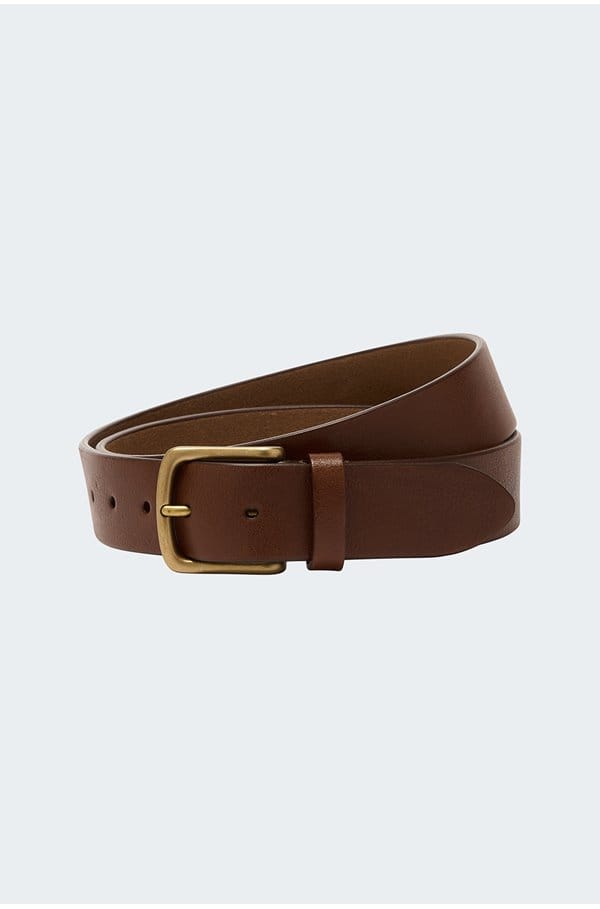 jean belt in tan