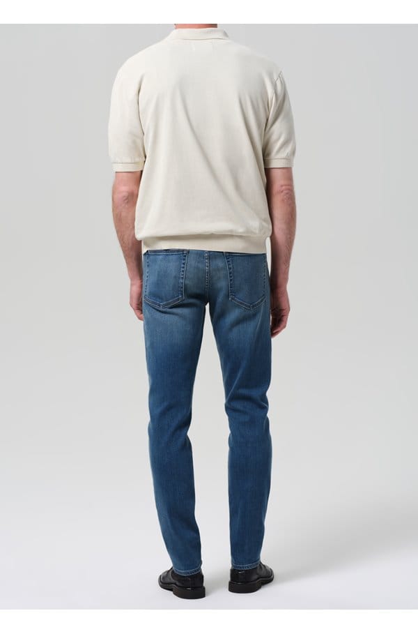 london tapered slim jean in avalon