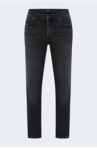 london tapered slim jean in dark storm