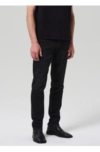london tapered slim jean in dark storm
