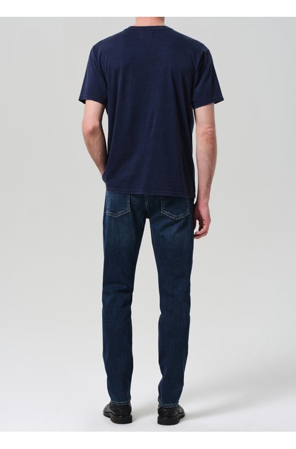 london tapered slim jean in duke