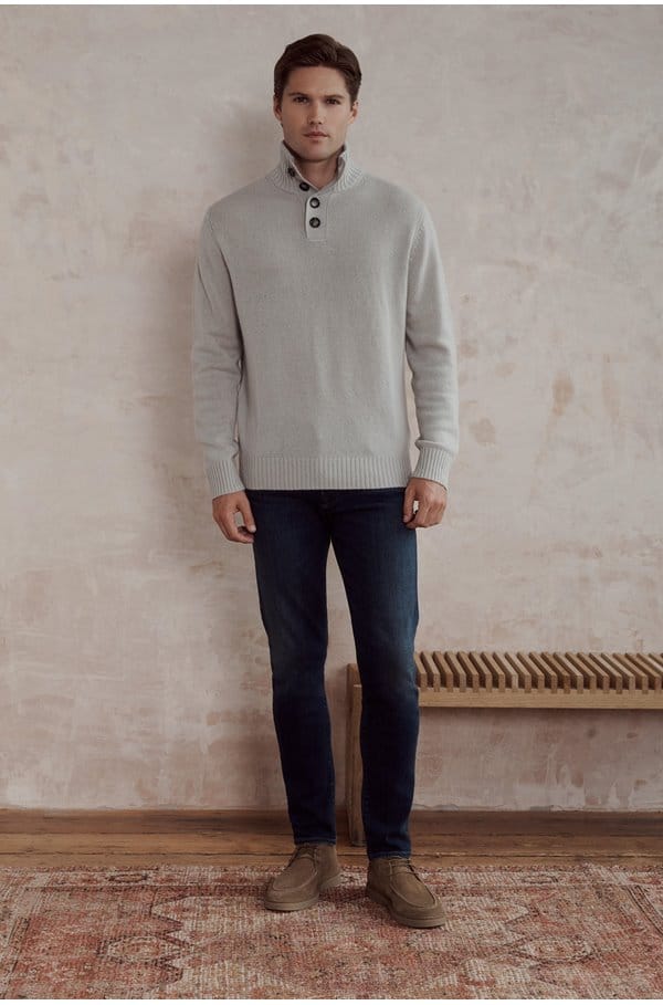 london tapered slim jean in duke