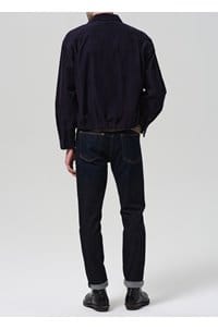 london tapered slim jean in falcon