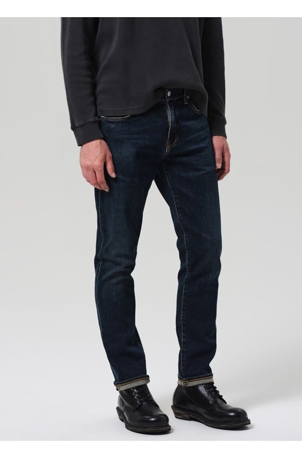 london tapered slim jean in prospect