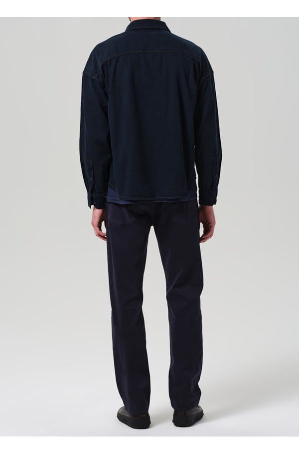 elijah straight jean in navy