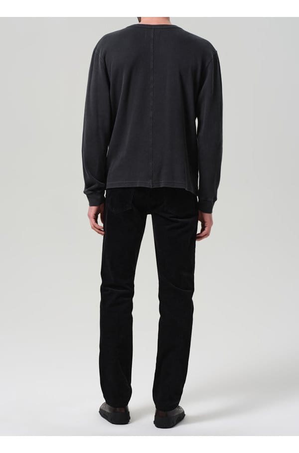 elijah straight jean in black cord