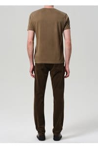 elijah straight jean in olive cord