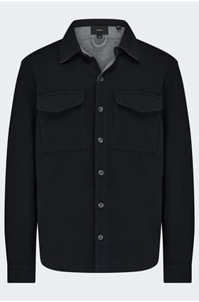 Shirt Jacket in Black