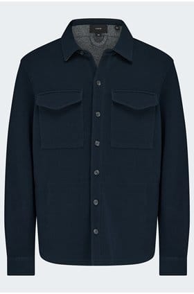 Shirt Jacket in Coastal