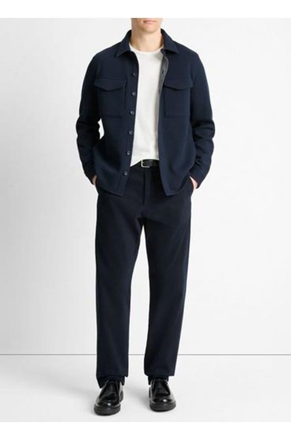 shirt jacket in coastal