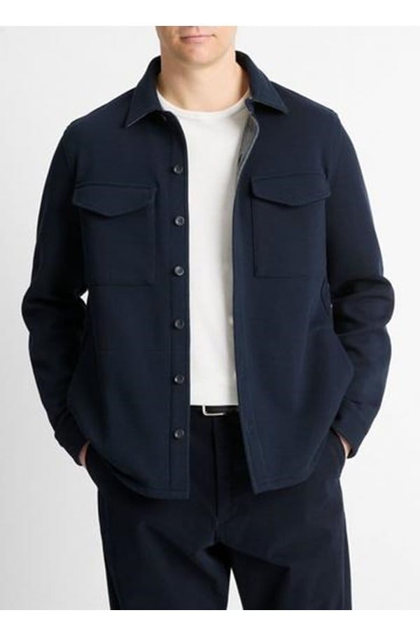 shirt jacket in coastal