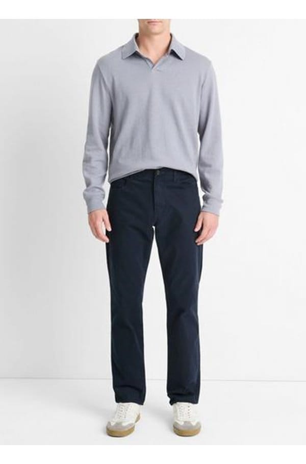 dylan 5 pocket pant in coastal