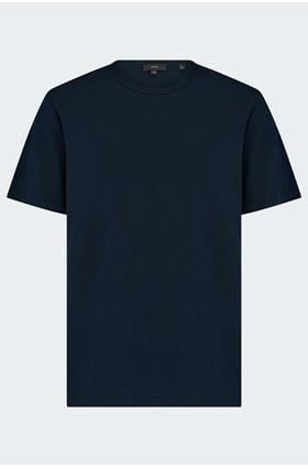 Garment Dye Cotton T-Shirt in Coastal