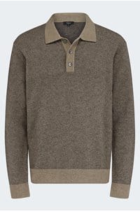 anders polo in flax navy