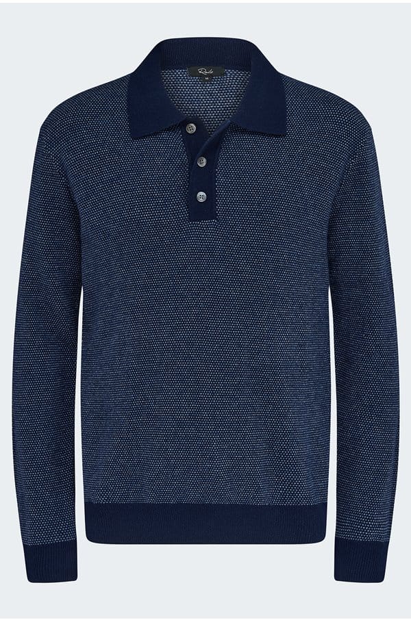 anders polo in navy blue
