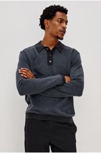 anders polo in navy blue