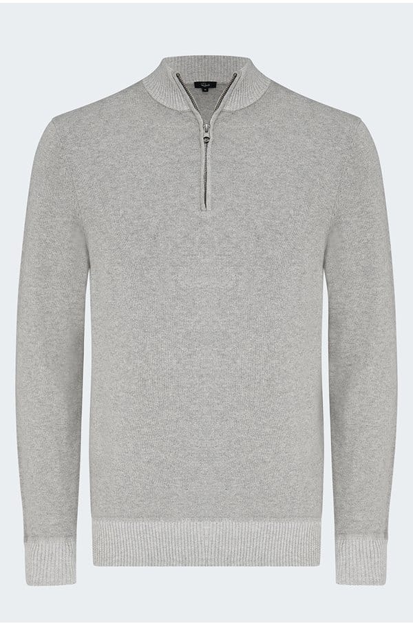 waylon sweater in heather grey