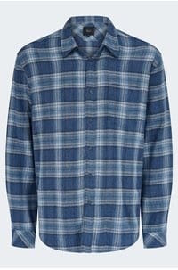 lennox shirt in inkwell melange