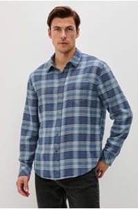 lennox shirt in inkwell melange