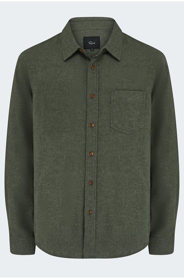 runson shirt in hunter green