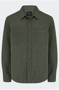 runson shirt in hunter green