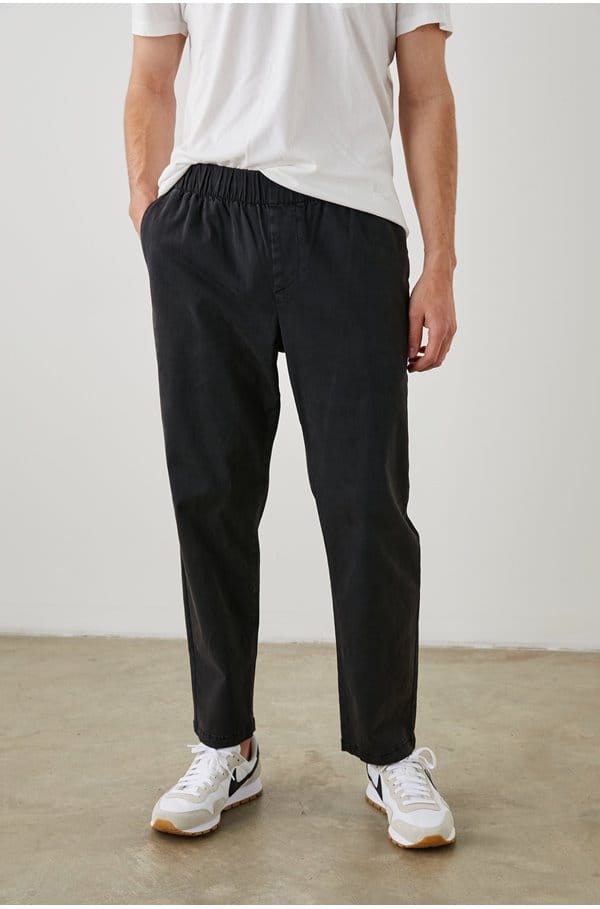 julian trouser in washed black