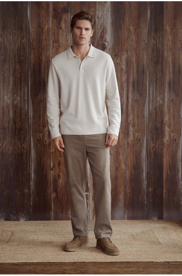 julian trouser in barley