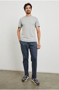 mason tee in heather grey