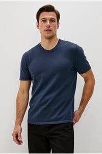 mason tee in heather blue